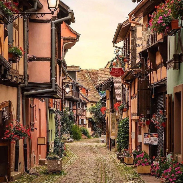 The French villages are so beautiful! 🇫🇷