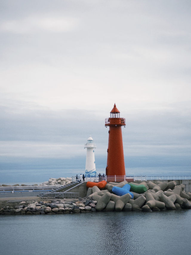 Captivating Twin Lighthouse in Busan