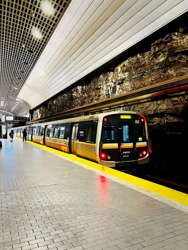 [亞特蘭大旅遊］Atlanta marta -亞特蘭大地鐵🚇