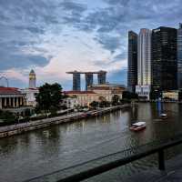 Rooftop Bar at Boat Quay with MBS View