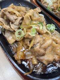 【北九州旅行】魅惑の肉鉄板定食🥩