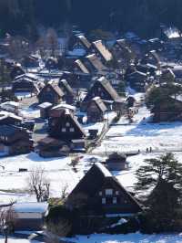【飛騨高山×白川郷】世界遺産白川郷合掌集落が一望できるスポット