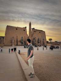 Luxor Temple บรรยากาศ 2 เวลา พระอาทิตย์ตก
