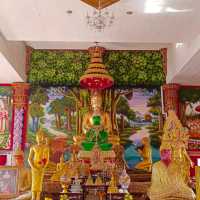 อุโบสถสีชมพู วัดเพลง นนทบุรี