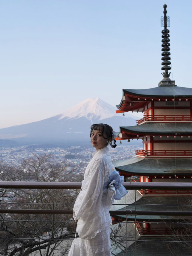 #4:00起來穿和服追富士山日出是一種什麼樣的體驗？ 