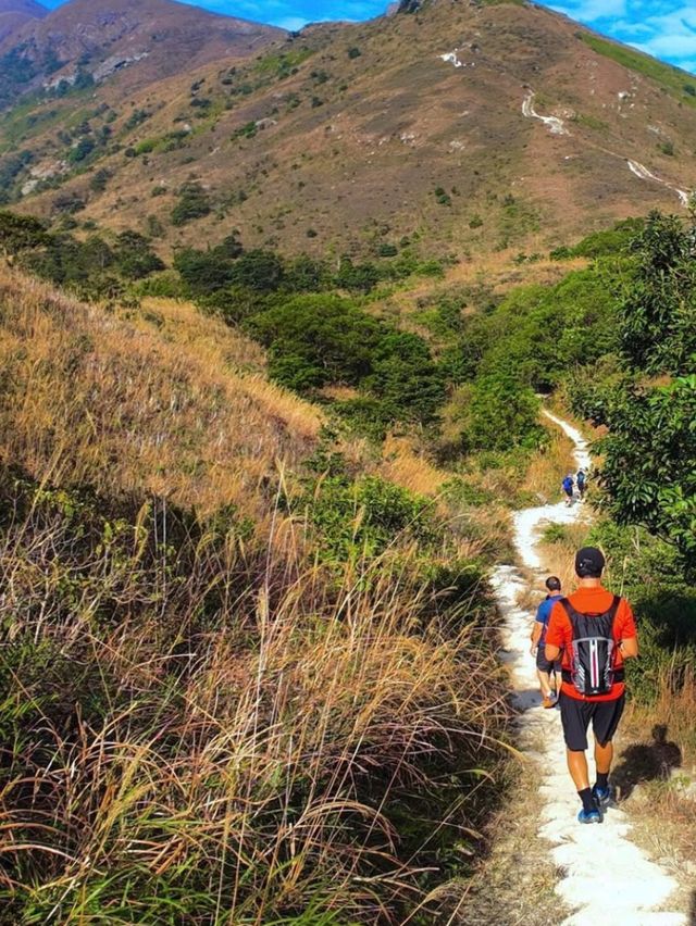 Hiking in Lantau Peak