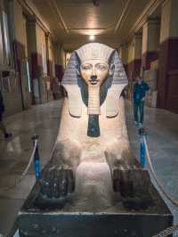 埃及自由行🇪🇬倉庫感十足的埃及博物館
