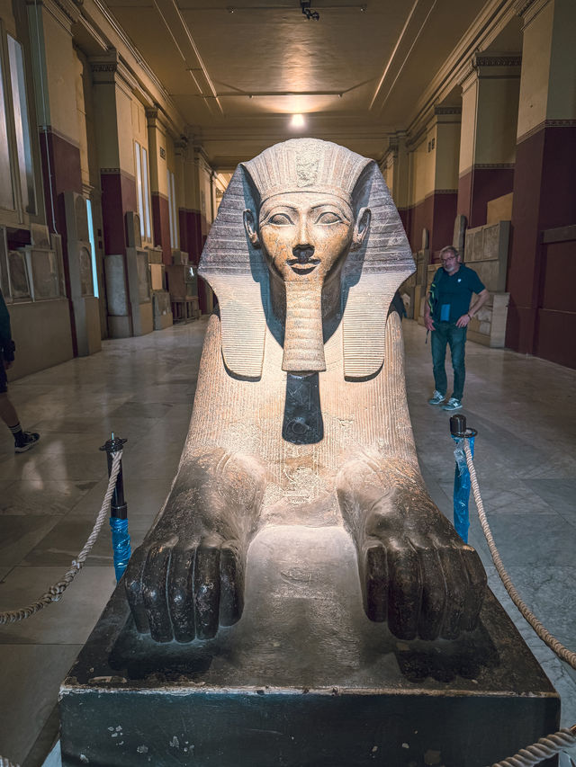 埃及自由行🇪🇬倉庫感十足的埃及博物館