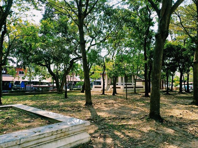 泰國曼谷市中心皇家古跡寺廟景點:Ratcha Orasaram Ratchaworawihan (Chom Thong)，適合拍照📸打卡
