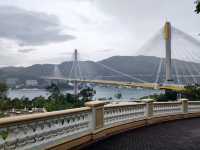 青馬大橋觀景台：情人節的壯麗浪漫