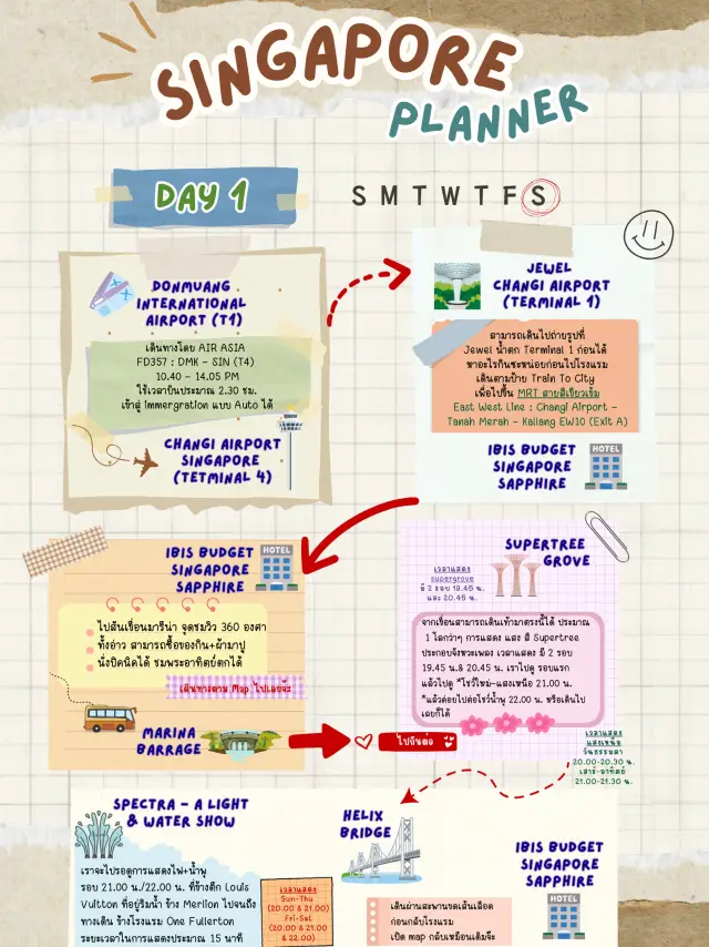 Sharing a packed 3-DAY Singapore travel plan that's not exhausting