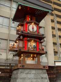 🇯🇵【愛媛】道後温泉とセットで！坊ちゃんカラクリ時計🕰️と足湯♨️