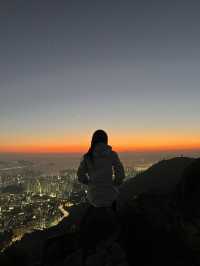 震撼的獅子山之日落🌅，讓人流連忘返的夜景🌃