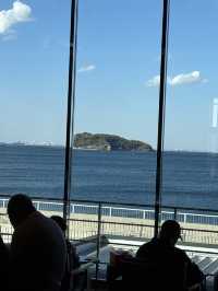 【横須賀　大津　東京湾　猿島オーシャンビューのスターバックスでリフレッシュ】