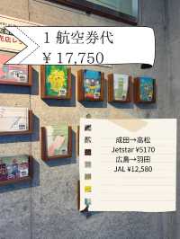 香川・広島4泊5日旅行費用全公開