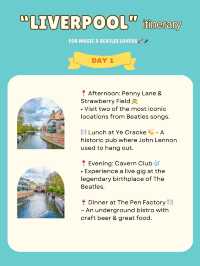 Liverpool itinerary 