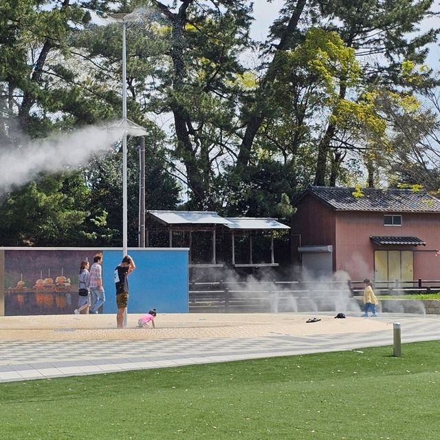名古屋天王川公園，賞花、親子休憩與屋台美食一次滿足