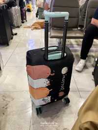 สนามบินสุวรรณภูมิขาออก ก่อนเดินทางสู่ไต้หวัน