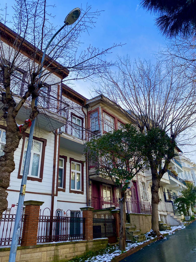 Winter Wonderland at Princes' Islands, Istanbul!