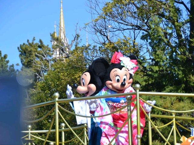 お正月限定🎍ミッキー＆ミニーの和装パレード！
