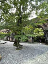 南禅寺の境内にあるひときわ存在感を放っている水路橋🧱🤩