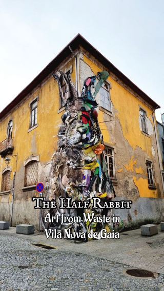 🇵🇹 The Half Rabbit: Art from Waste in Vila Nova de Gaia