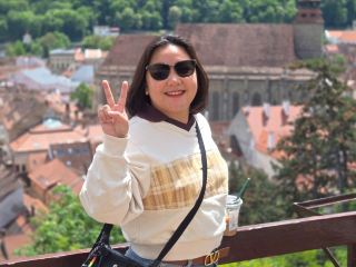 beautiful medieval town of Brasov