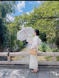 🎐浴衣でめぐる、夏の京都旅👘🍃冷抹茶とカラフル映えスポット巡り🍵💖
