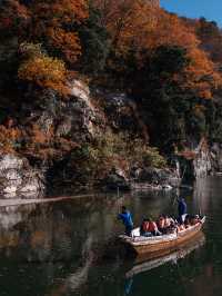 長瀞に秋の紅葉を見に行こうよ