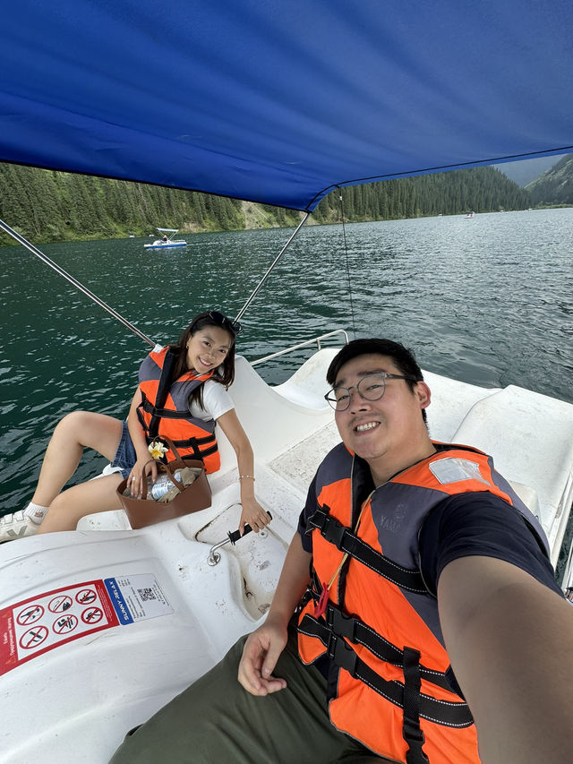 Experience the Serene Beauty of Kolsay Lake in Kazakhstan 🇰🇿