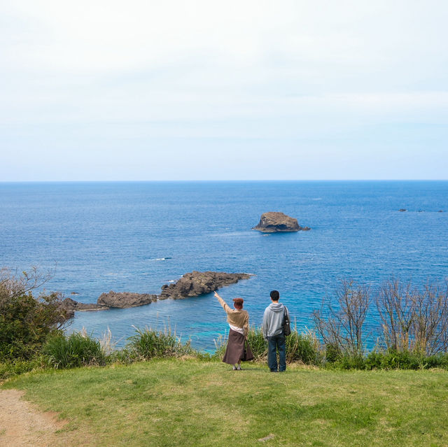 “Futatsugame Beach” in Sado Island ⛰️🍃🇯🇵