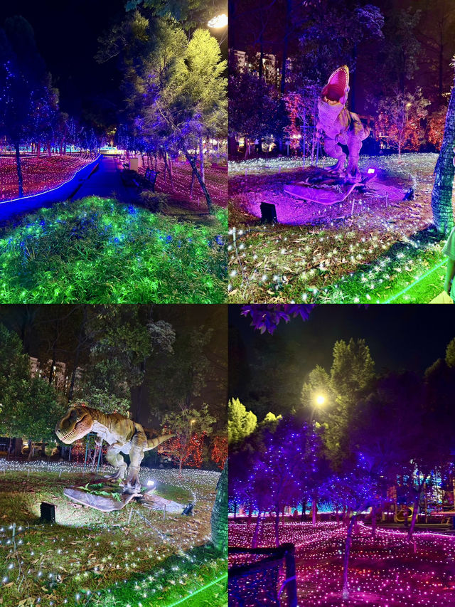 Taman Tasik Menjalara Glows with Luna Lights Wonderland: Dazzling Night of Dinosaurs, LEDs & Magic!