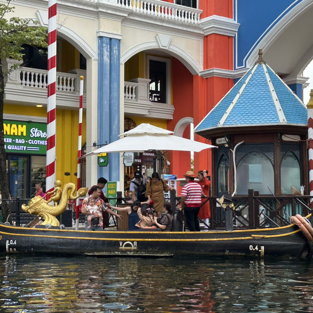 A magical afternoon gliding through Venice-inspired waterways in Vietnam!