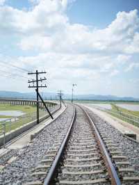 รถไฟลอยน้ำ เขื่อนป่าสักชลสิทธิ์