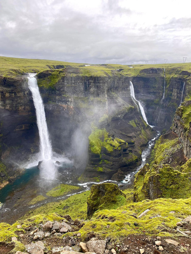 【Háifoss｜冰島瀑布的壯麗與靜謐