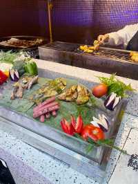 Sunset Dining Delight: Buffet Experience at Bila Bila Restaurant