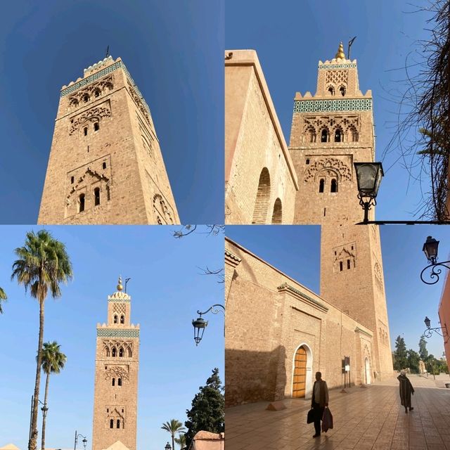 Majestic Vibes at Minaret de la Koutoubia 🌅🕌