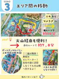 【 遠回りしたくない人！必見👀 子連れ移動何分かかる？シー版🌋 】