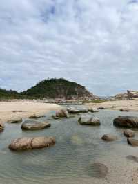 香港隱世海灘🌊模達灣 x 石排灣打卡攻略！絕美薑花田＋手指岩石✨