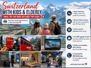 🇨🇭 Switzerland with Kids & Elderly 🇨🇭 | Travel Tips That Made Our Family Trip Easier** 