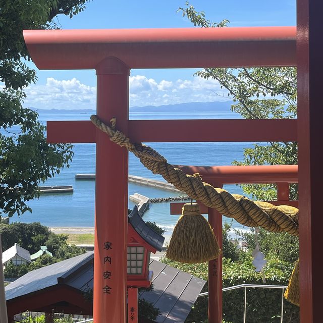 【荒熊神社⛩】伊勢湾の絶景を眺められる神社！！