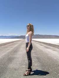 Bonneville Speedway Road @ Bonneville Salt Flats