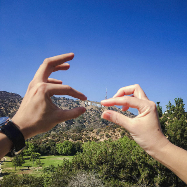 Perfect Spot For The Hollywood Sign