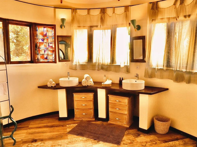 🌺 Trip Moment: Pink Flamingo Boutique Hotel – Where Tanzania Meets Italy