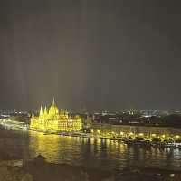 The parliament of Budapest