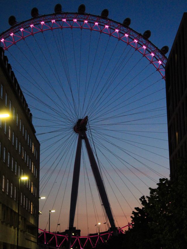 What a beautiful golden hour in London🇬🇧❤️ 