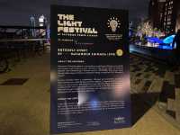🎇 Light Festival at Battersea Power Station