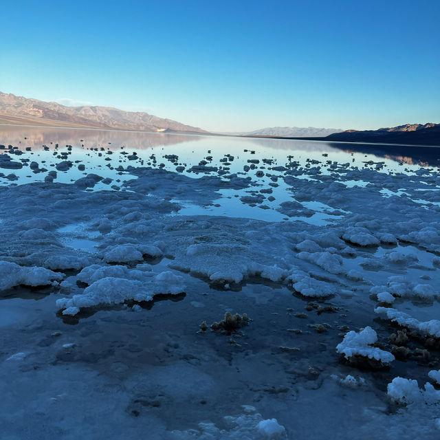 Sunrise to sunset in Death Valley 