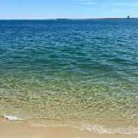 《葡萄牙旅行🇵🇹》沿着海邊散步，遠望大西洋