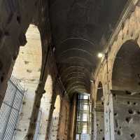 The Colosseum - Echoes of the ancient warriors in every step 👣🗡️.